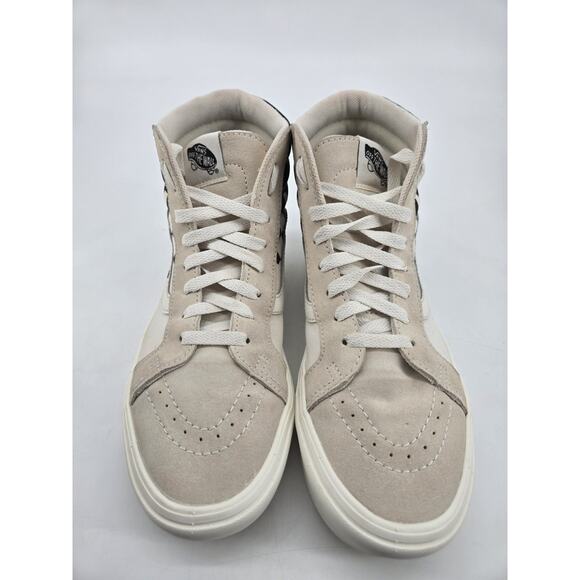 Rare Vans Sk8 Hi Yin Yang Checkered Reissue Shoes Sneakers Unisex Sz 8 W 6.5 M main image 12